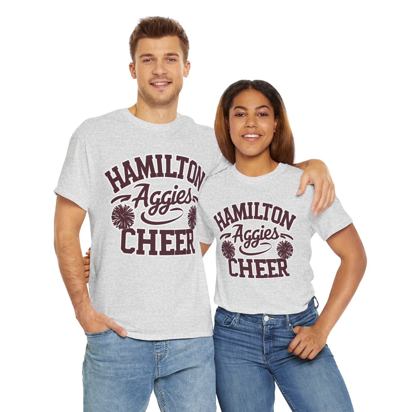 Adult Tee \ Hamilton Aggies Cheer \ Style HAC2