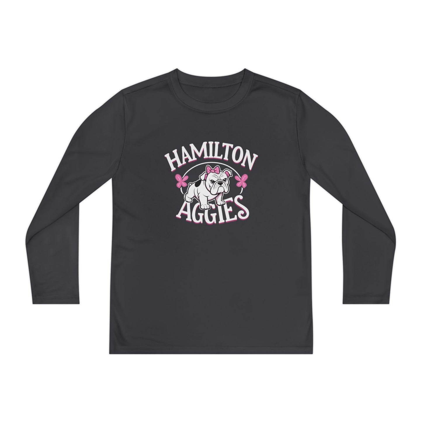 Youth Long Sleeve Tee \ Hamilton Aggies \ HAG4