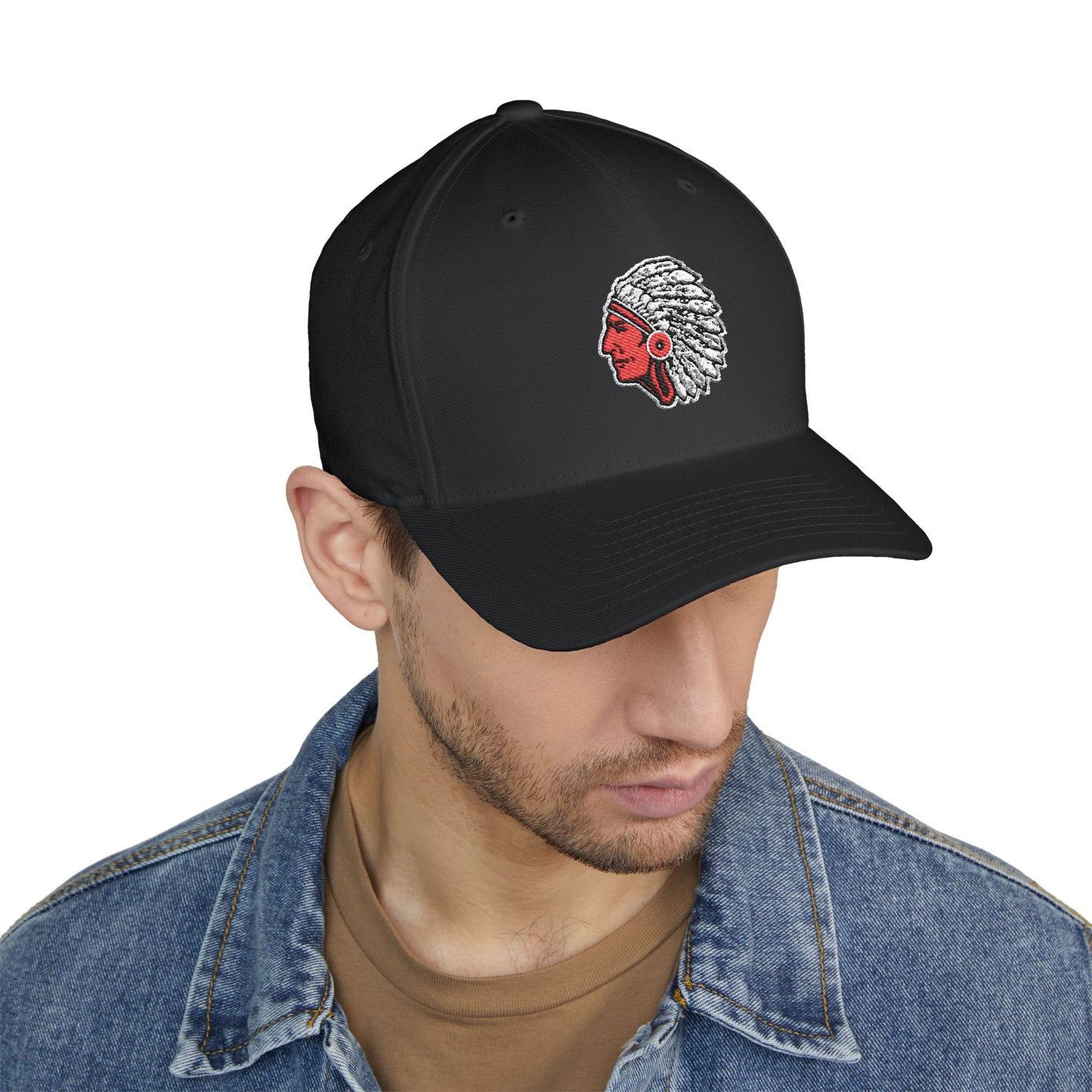 Closed-Back Structured Cap \ Marion County Red Raiders \ MCCBCD2
