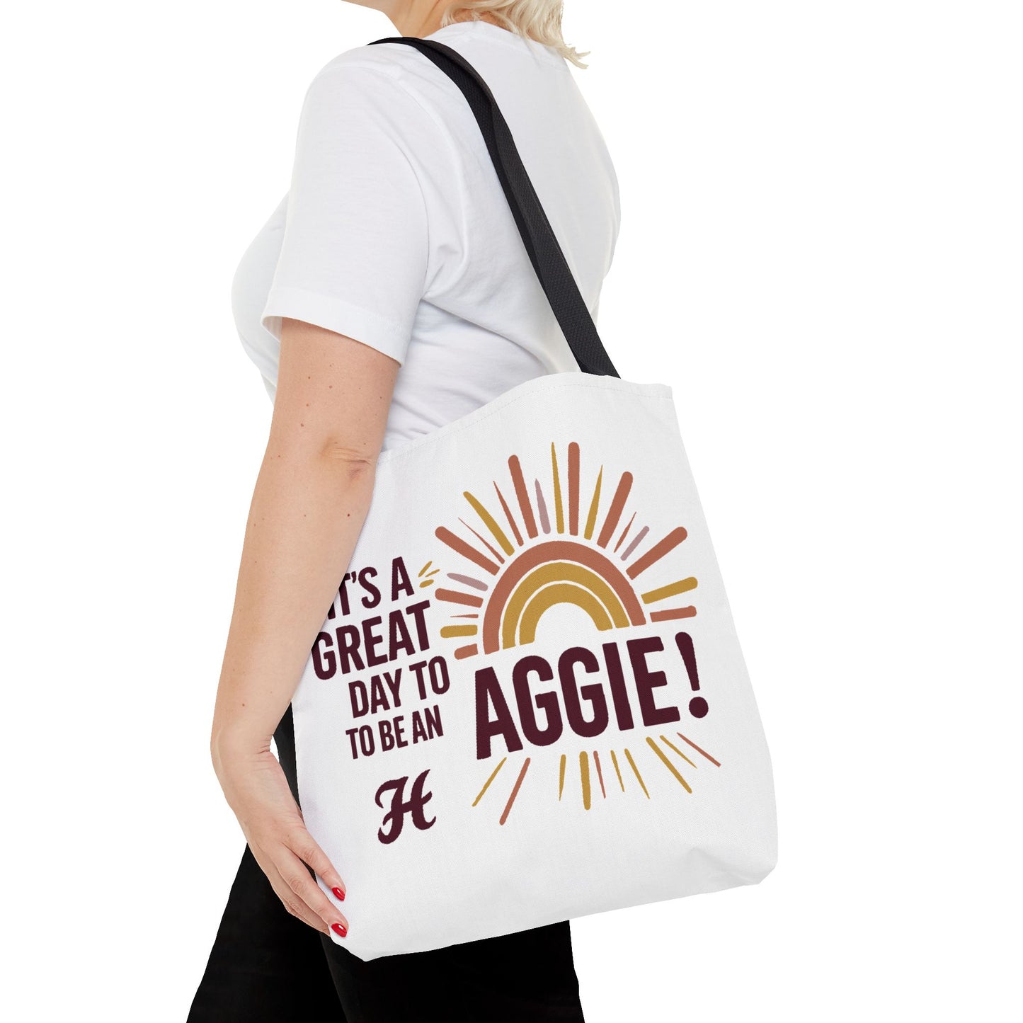 Tote Bag \ It's a Great Day to be an Aggie! \ GDA1