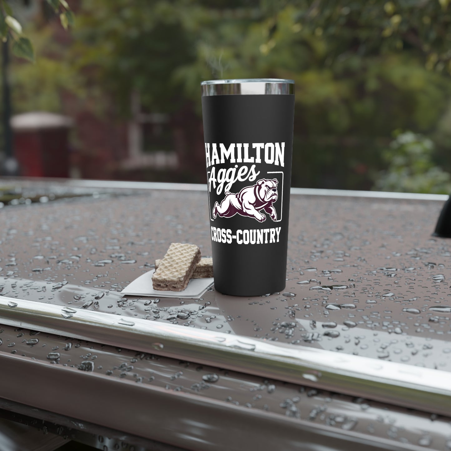 22oz Insulated Tumbler \ Hamilton Aggies Cross-Country \ HCC2