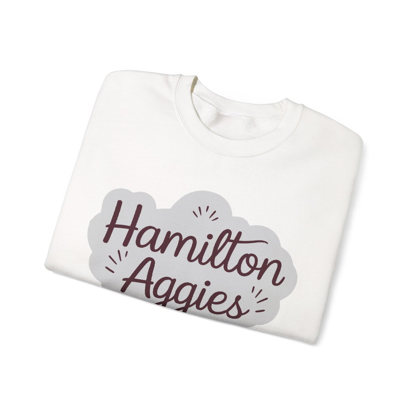 Adult Crewneck Sweatshirt \ Hamilton Aggies \ HAG1