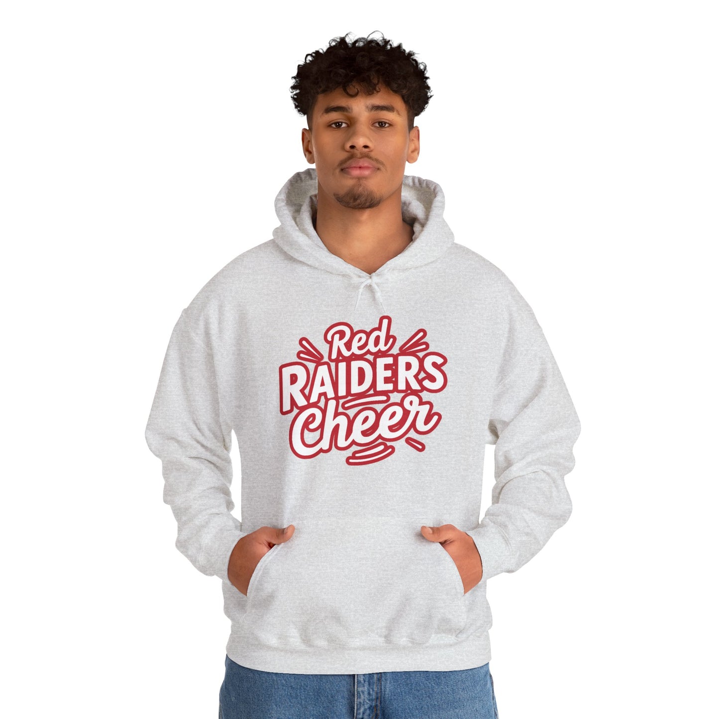 Adult Hooded Sweatshirt \ Marion County Red Raiders Cheer \ MCC1