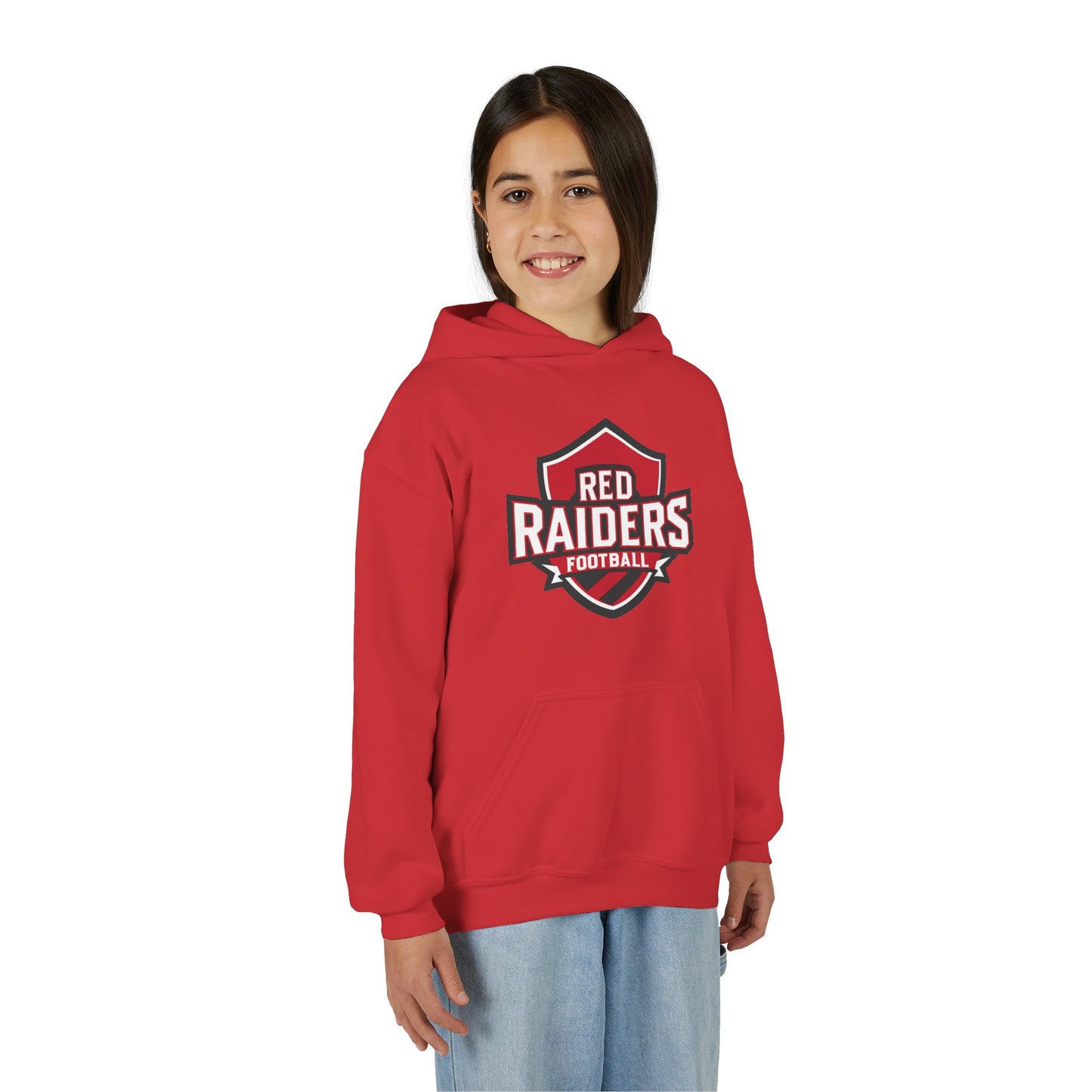 Youth Hoodie Sweatshirt \ Marion County Red Raiders Football\ MCF2