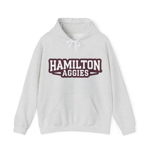 Adult Hooded Sweatshirt \ Hamilton Aggies \ HA3