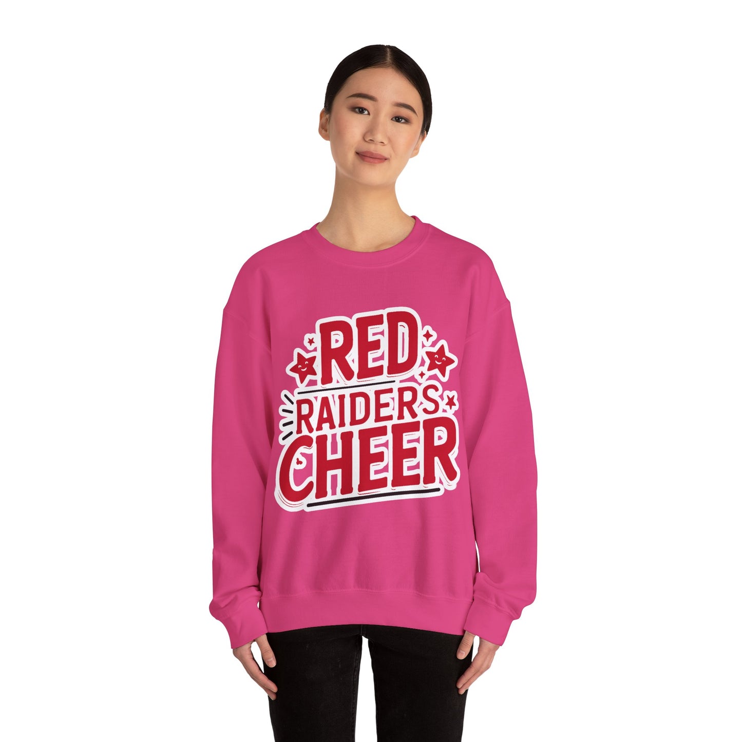 Adult Crewneck Sweatshirt \ Marion County Red Raiders Cheer \ MCC2