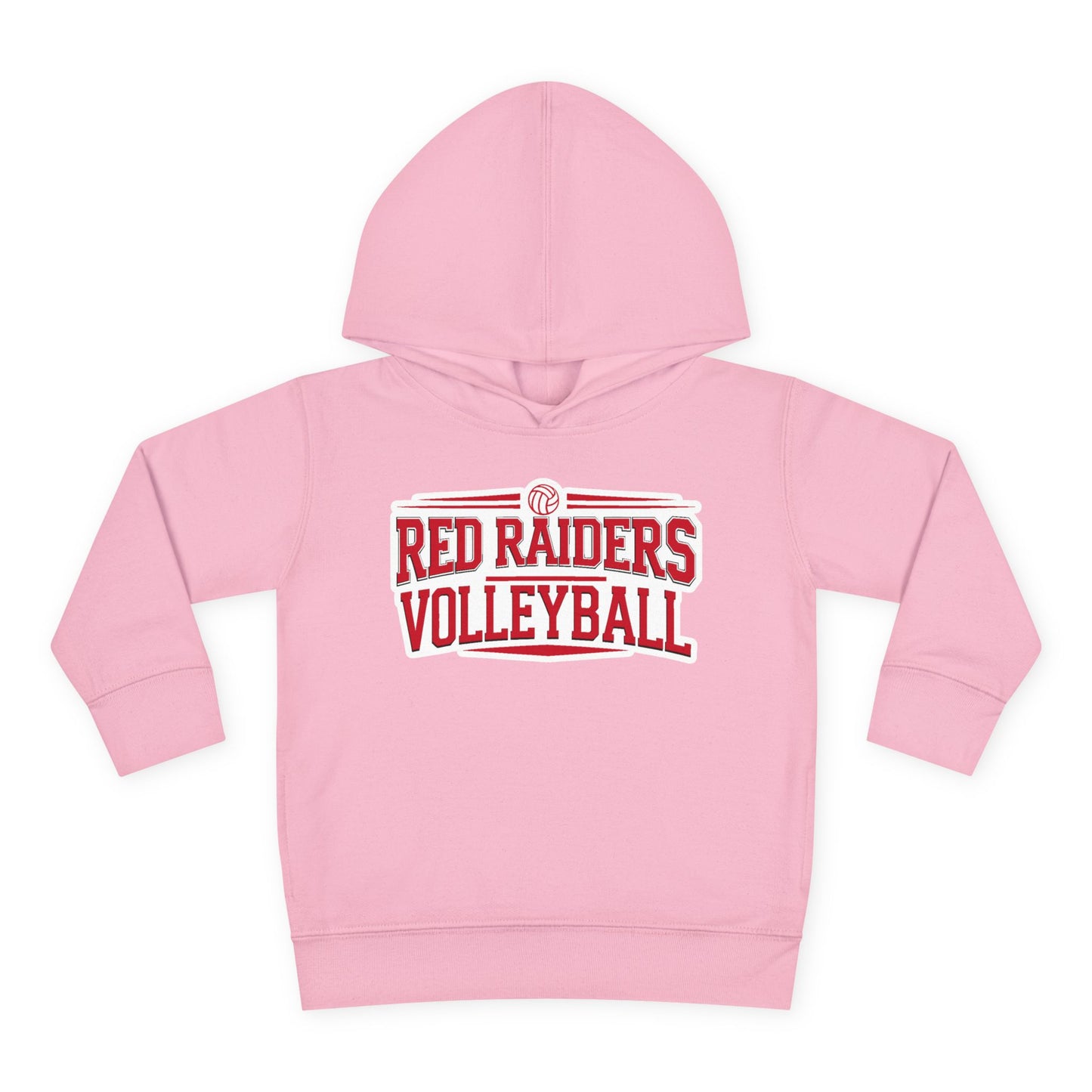 Toddler Hoodie Sweatshirt \ Marion County Red Raiders Volleyball \ MCV2