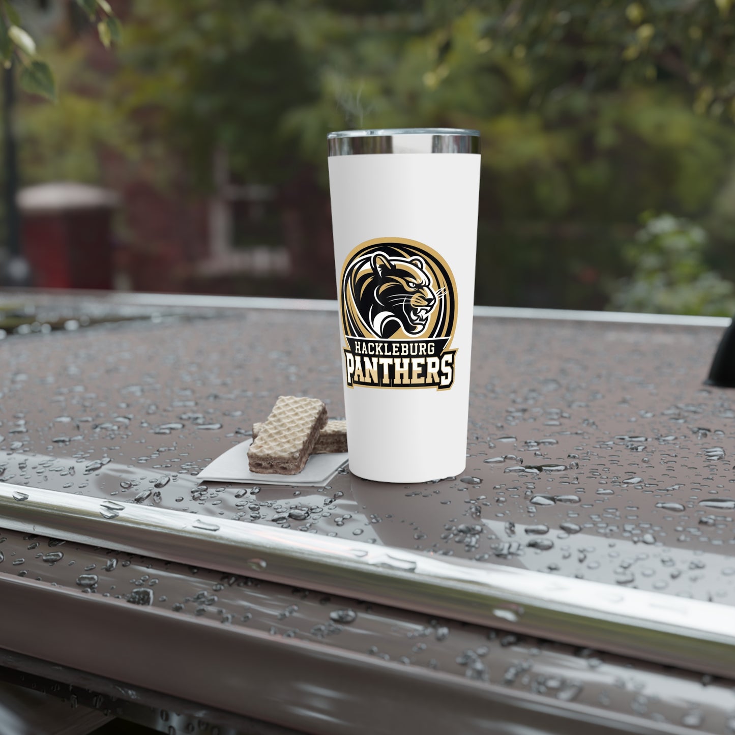 22oz Copper Insulated Tumbler \ Hackleburg Panthers \ HP2