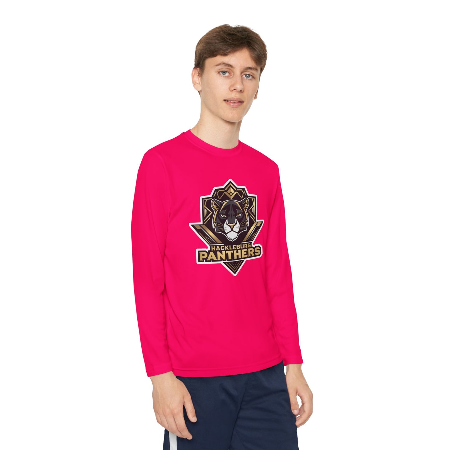 Youth Long Sleeve Tee \ Hackleburg Panthers \ HP1