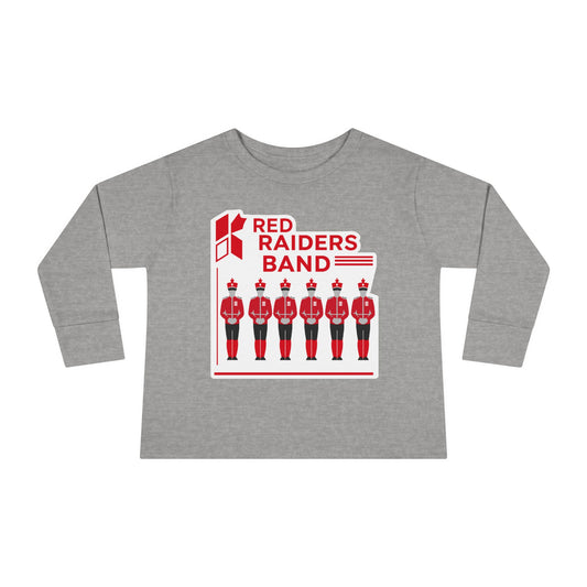 Toddler Long Sleeve Tee \ Marion County Red Raiders Band \ MCB1