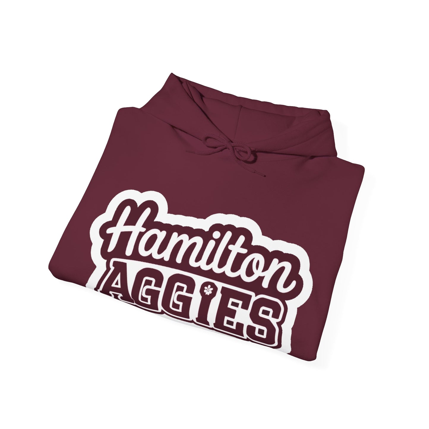 Adult Hoodie Sweatshirt \ Hamilton Aggies \ HAG2