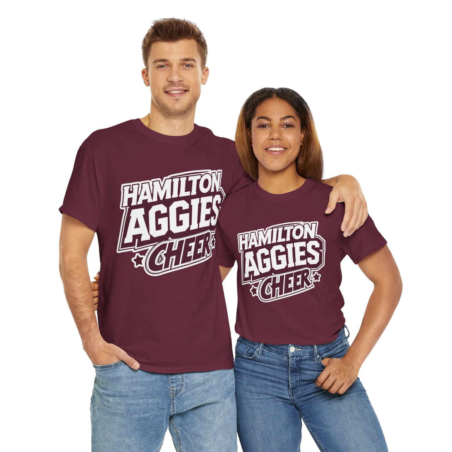 Adult Tee \ Hamilton Aggies Cheer \ HAC1