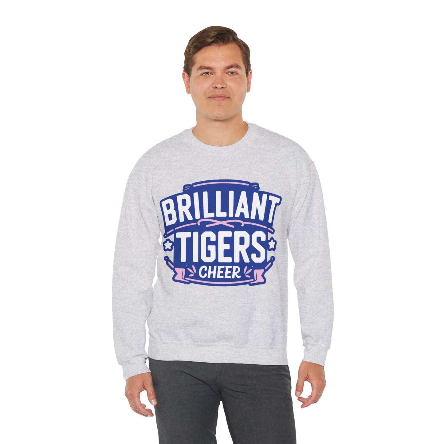 Adult Crewneck Sweatshirt \ Brilliant Tigers Cheer \ BTC2