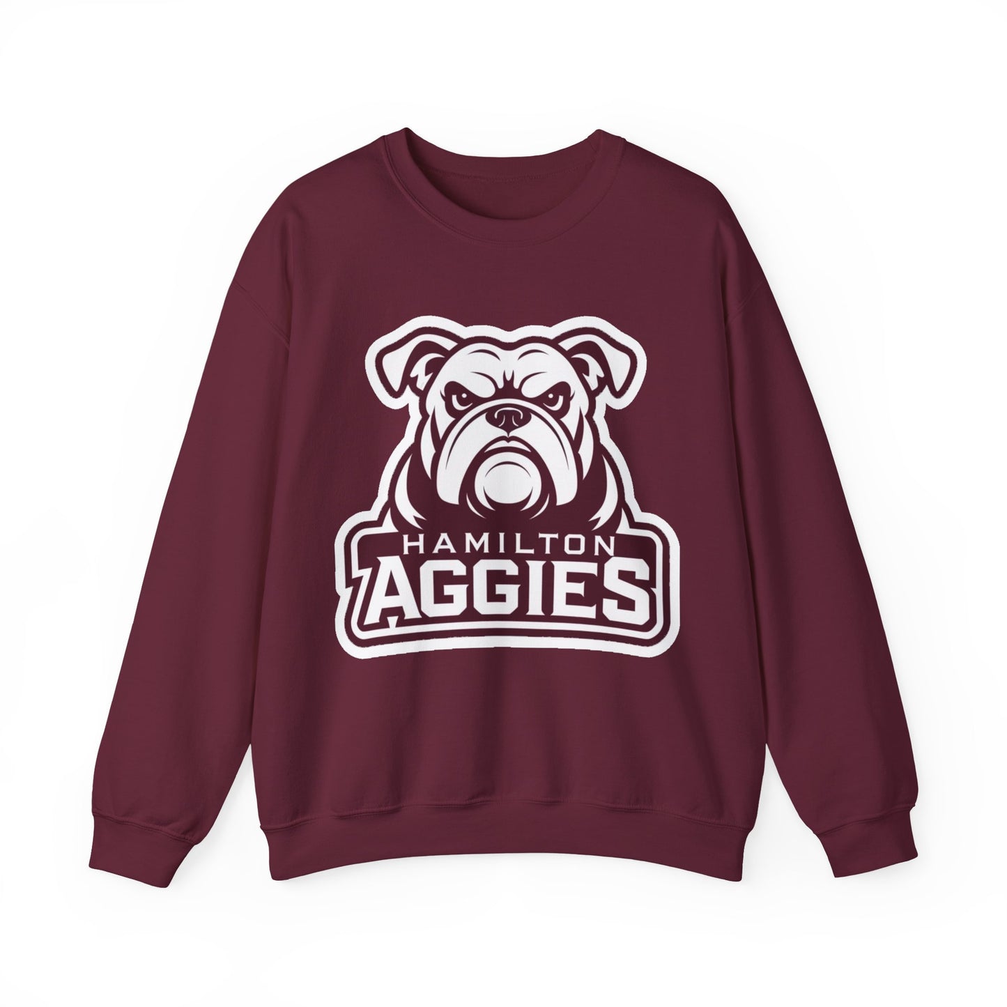 Adult Crewneck Sweatshirt \ Hamilton Aggies \ HA4