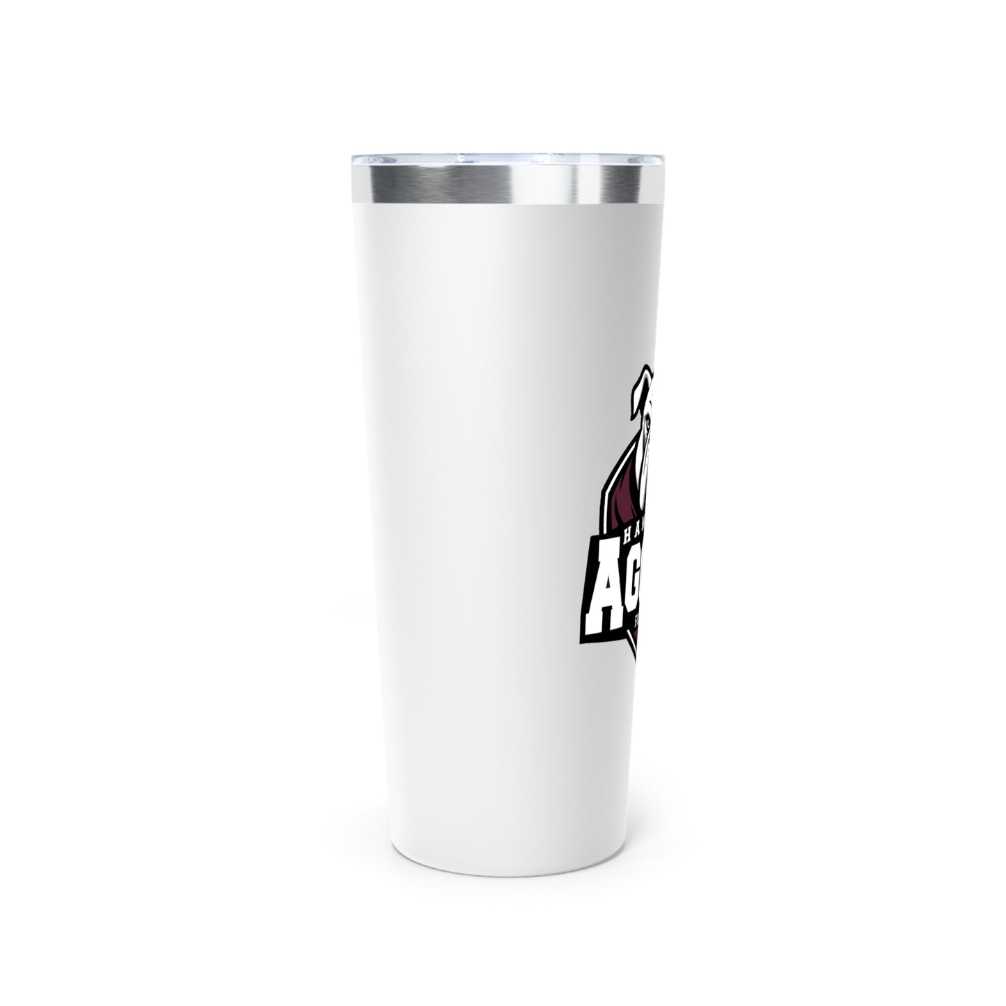 22oz Copper Insulated Tumbler \ Hamilton Aggies Football \ HAF2