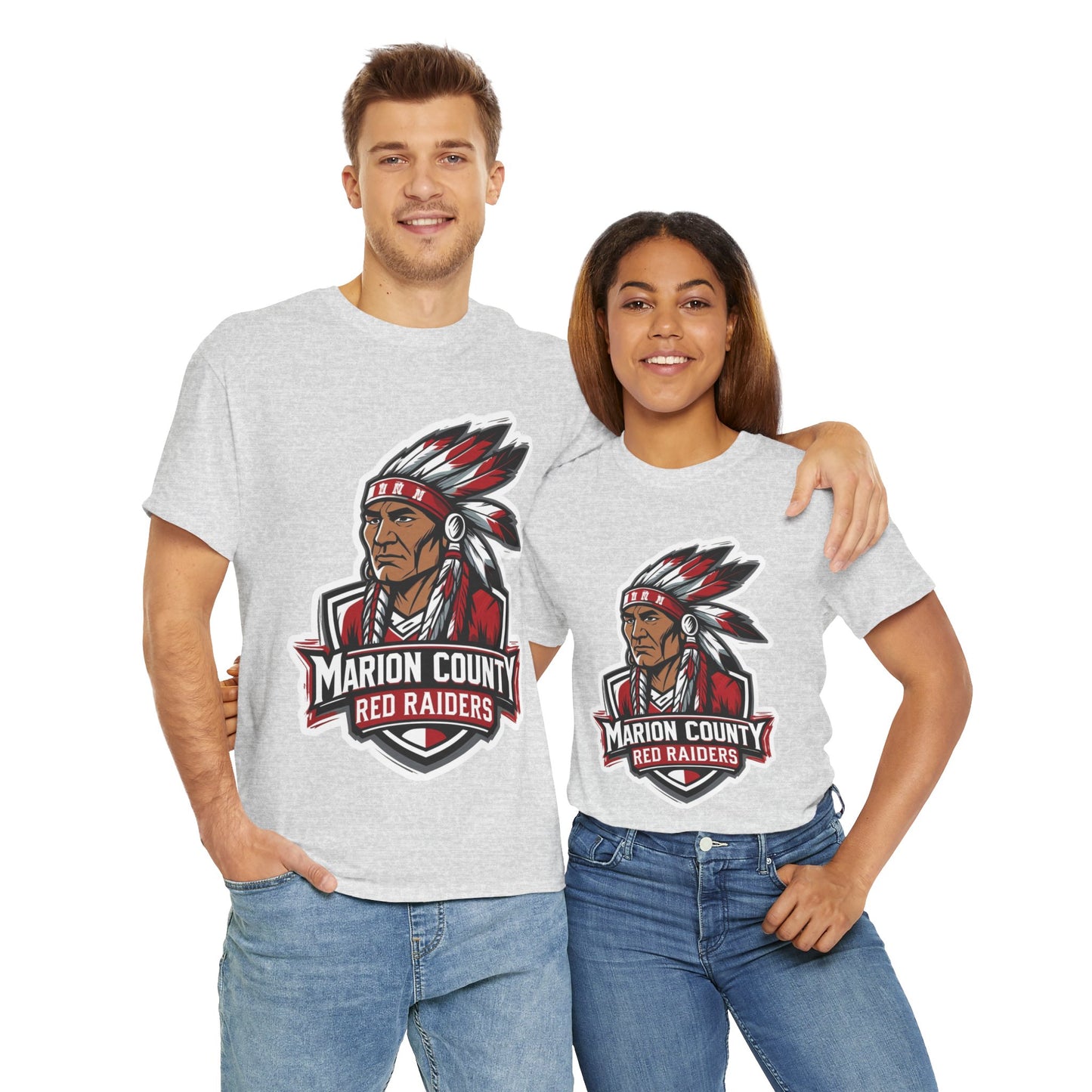 Adult Tee \ Marion County Red Raiders \ MC2