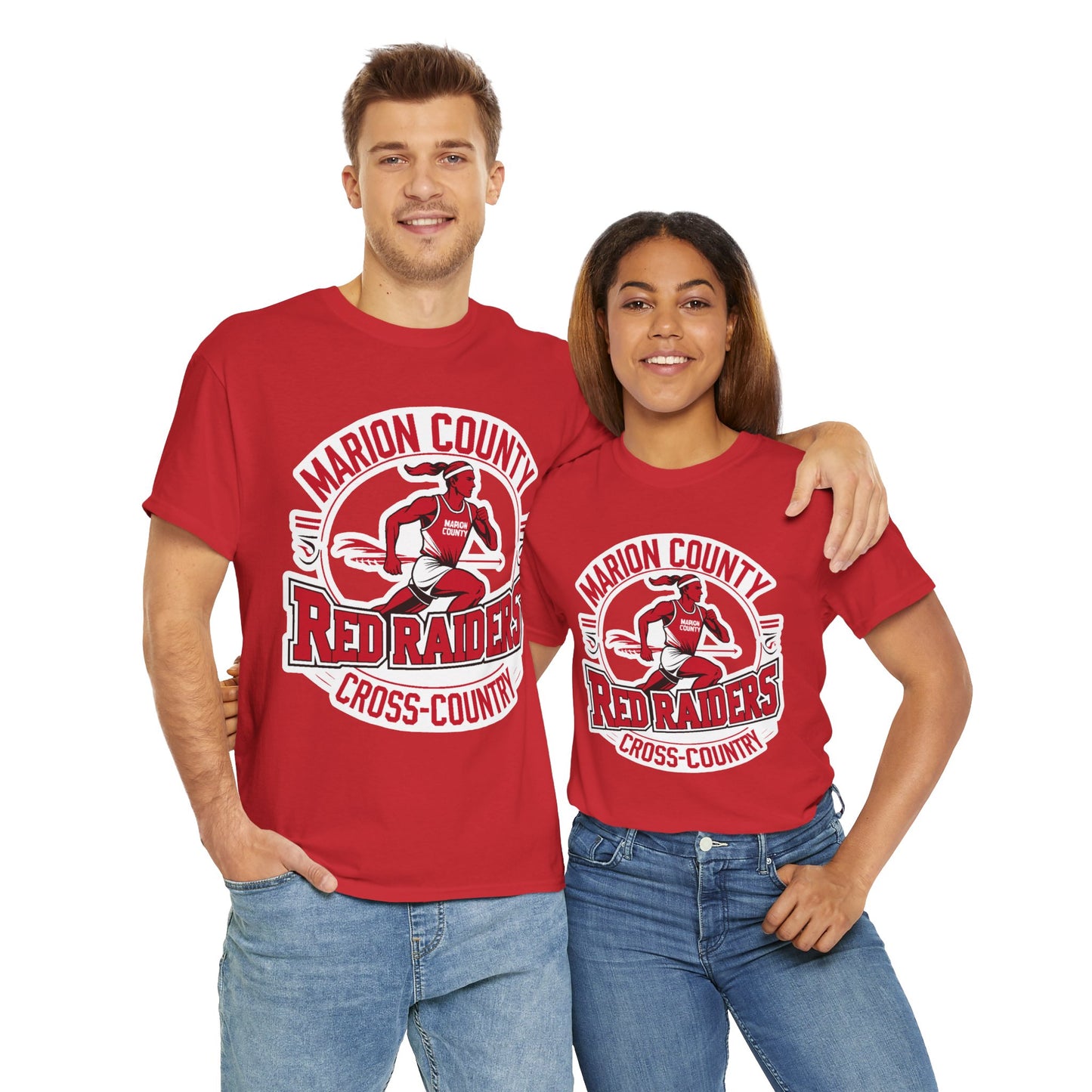 Adult Tee \ Marion County Red Raiders Cross-Country \ MCCC2