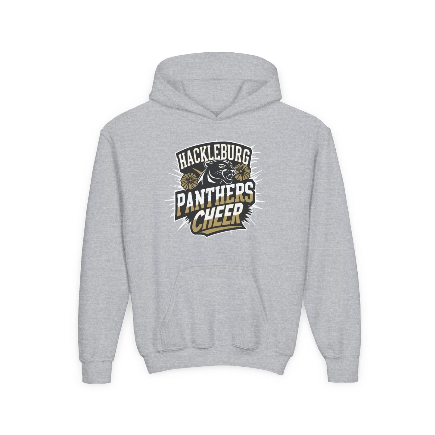 Youth Hoodie Sweatshirt \ Hackleburg Panthers Cheer \ HPC1