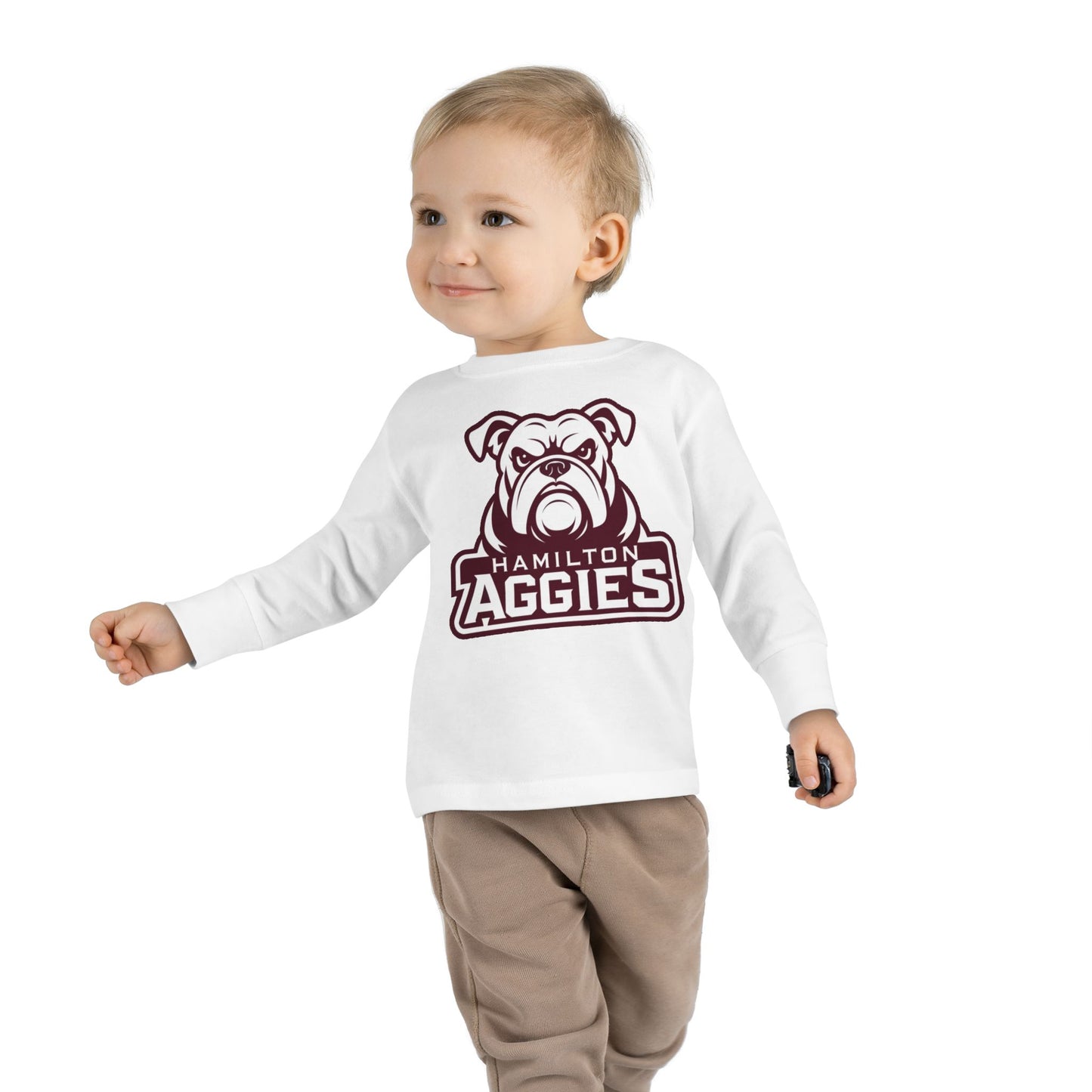 Toddler Long Sleeve Tee \ Hamilton Aggies \ HA4