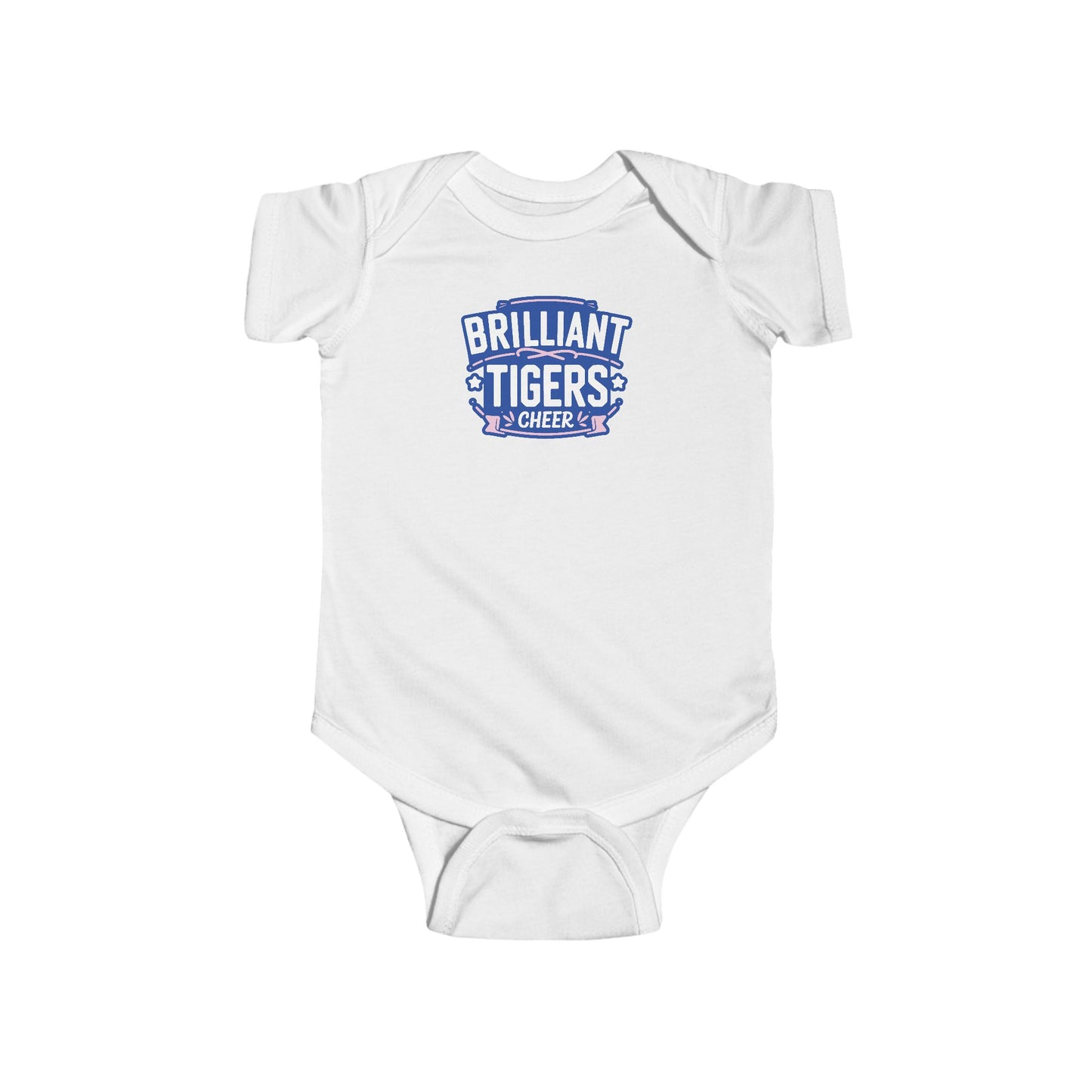 Short Sleeve Baby Bodysuit \ Brilliant Tigers Cheer \ BTC2
