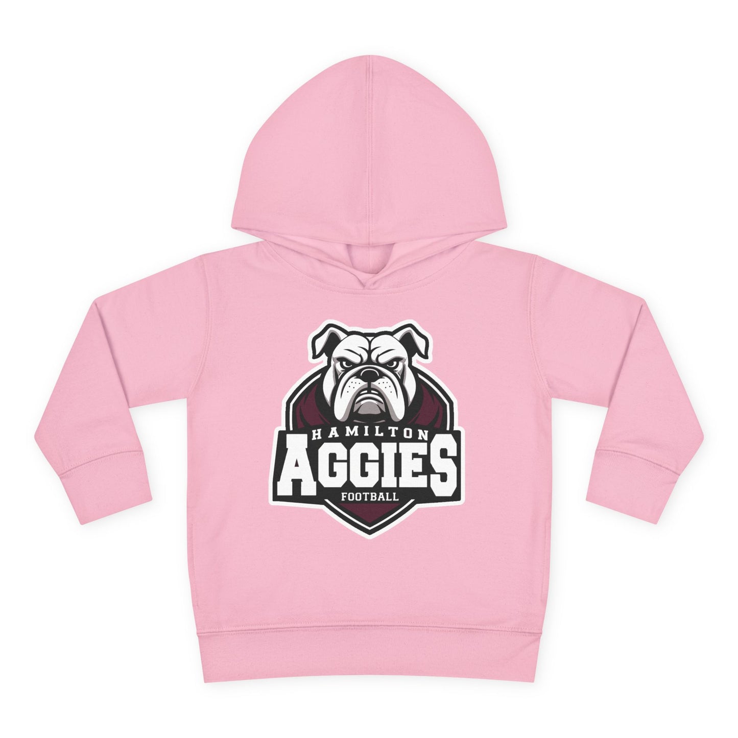Toddler Hoodie Sweatshirt \ Hamilton Aggies Football \ HAF2
