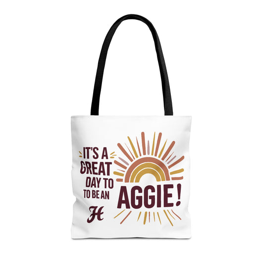 Tote Bag \ It's a Great Day to be an Aggie! \ GDA1