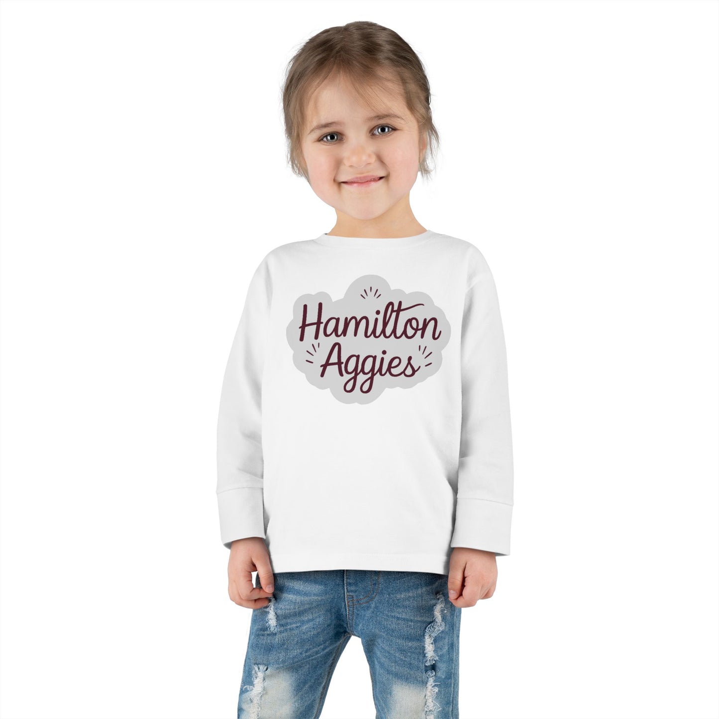Toddler Long Sleeve Tee \ Hamilton Aggies \ HAG1