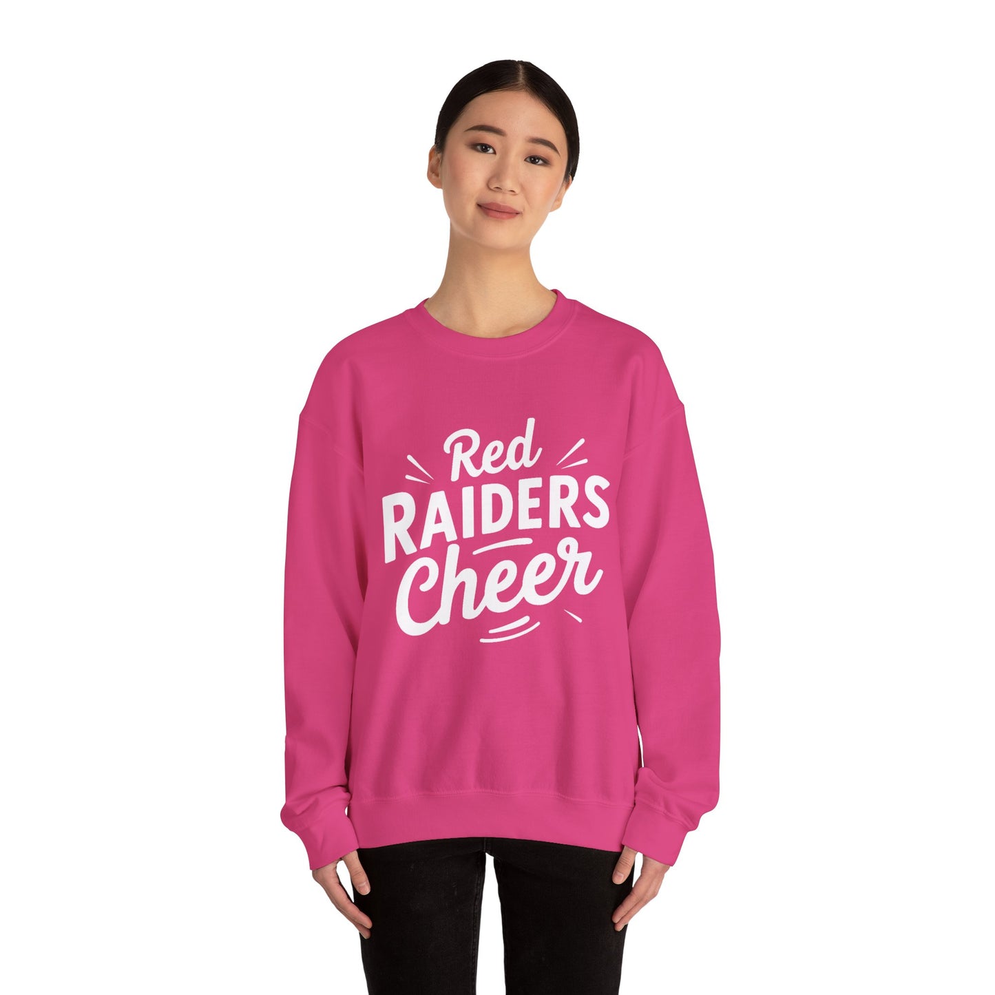 Adult Crewneck Sweatshirt \ Marion County Red Raiders Cheer \ MCC1