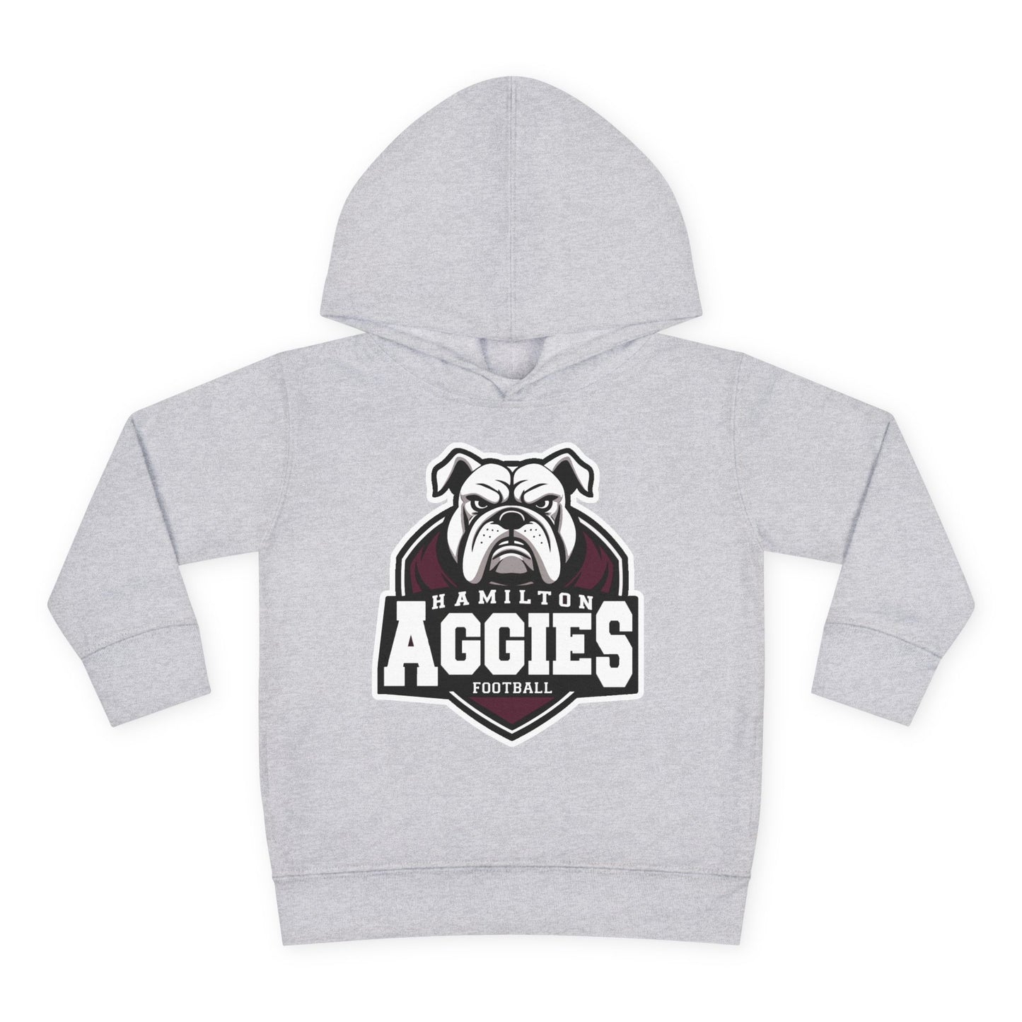 Toddler Hoodie Sweatshirt \ Hamilton Aggies Football \ HAF2
