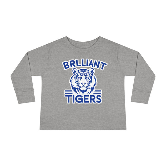 Toddler Long Sleeve Tee \ Brilliant Tigers \ BT1