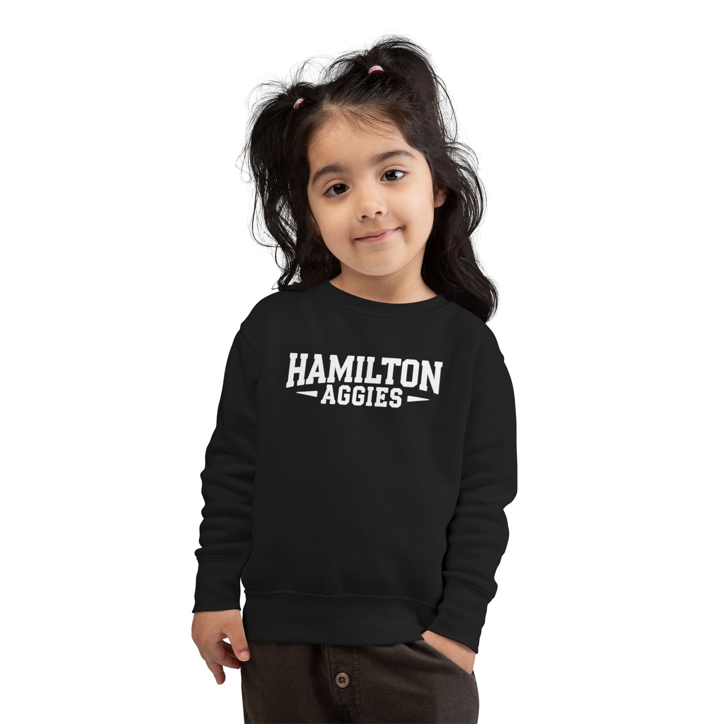 Toddler Crewneck Sweatshirt \ Hamilton Aggies \ HA3