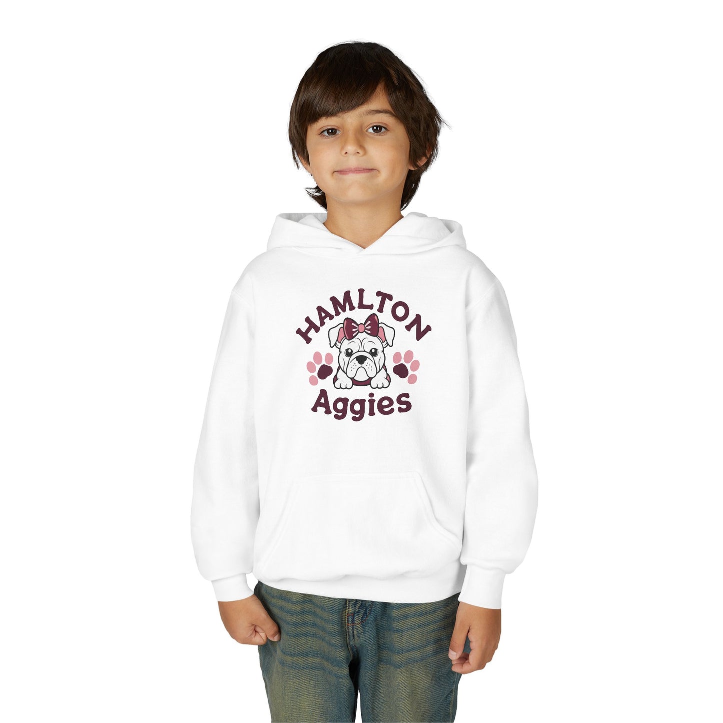 Youth Hoodie Sweatshirt \ Hamilton Aggies \ HAG3