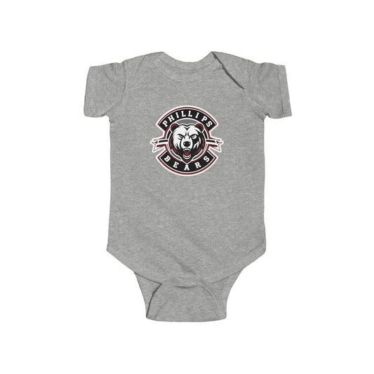 Short Sleeve Baby Bodysuit \ Phillips Bears \ PB1
