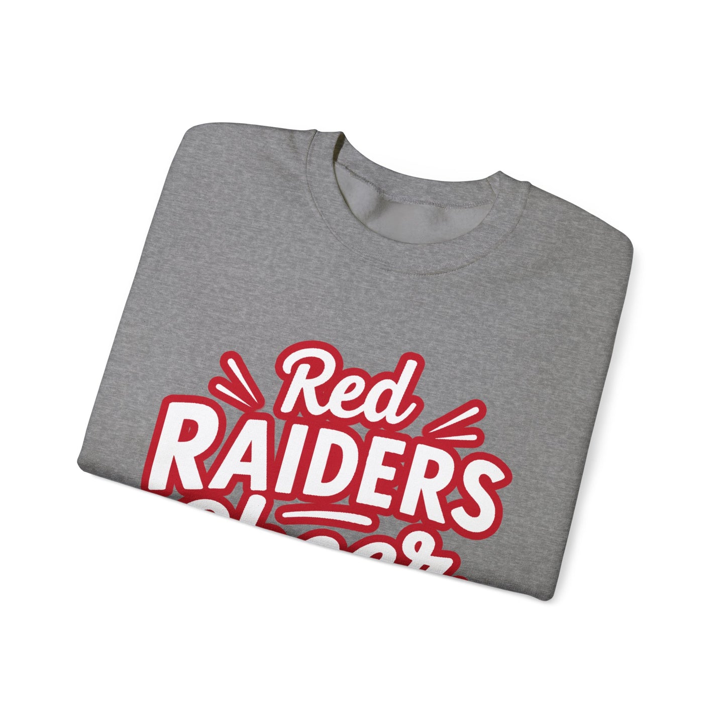 Adult Crewneck Sweatshirt \ Marion County Red Raiders Cheer \ MCC1