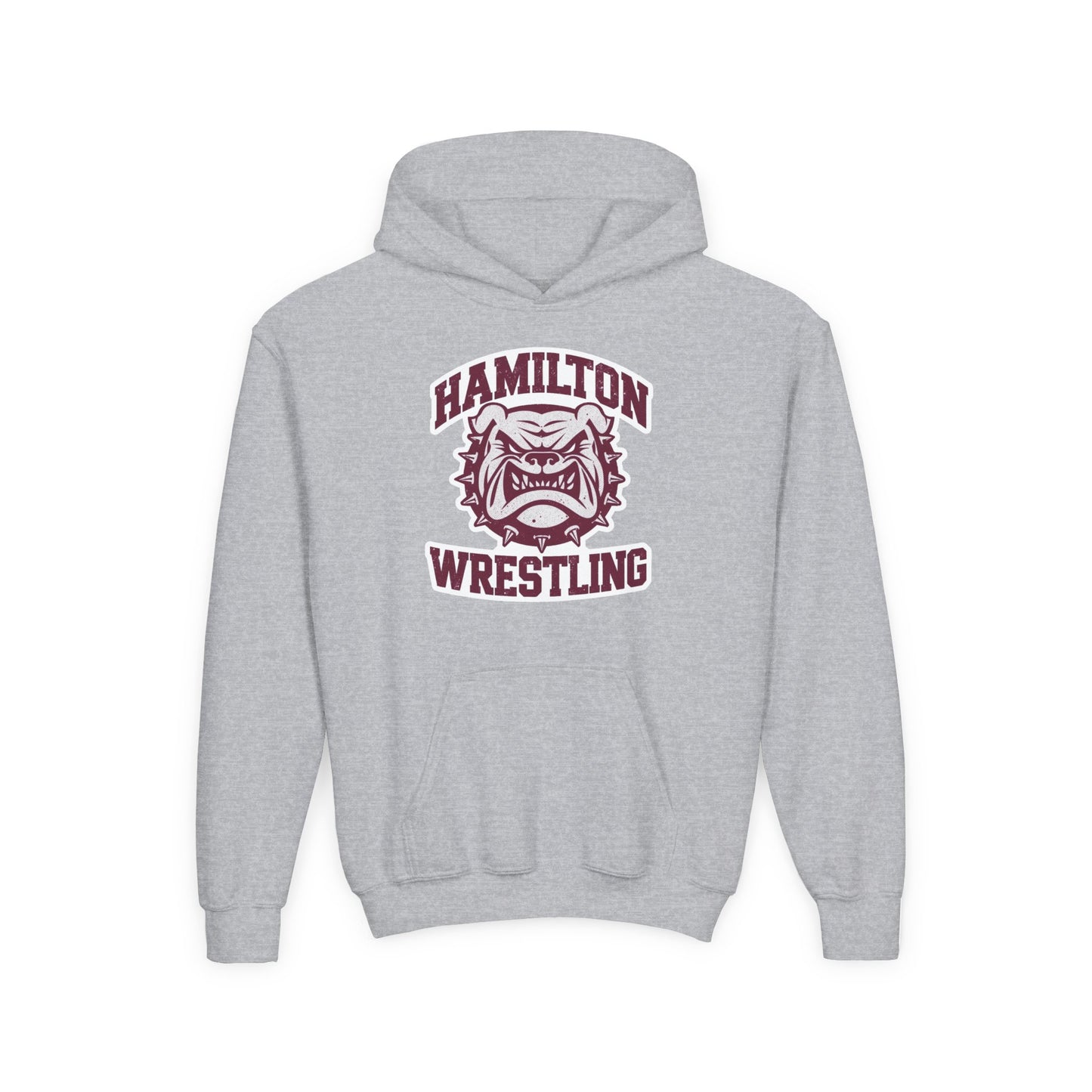 Youth Hoodie Sweatshirt \ Hamilton Aggies Wrestling \ HAW2
