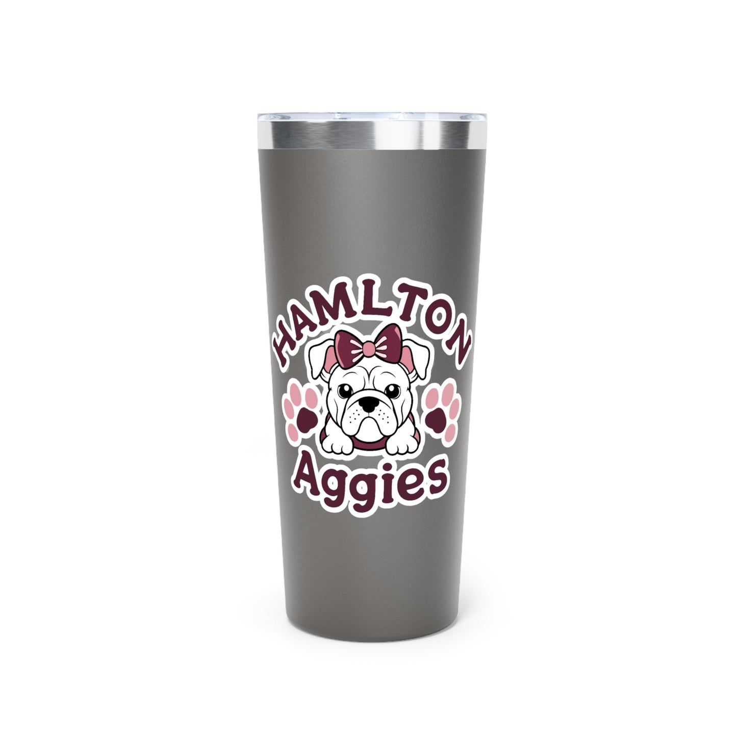 22oz Copper Insulated Tumbler \ Hamilton Aggies \ HAG3
