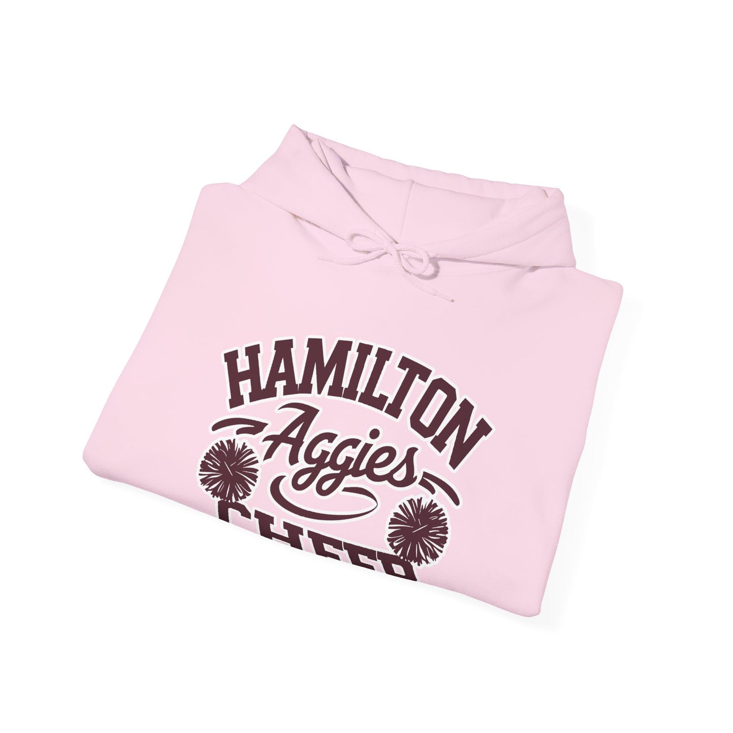Adult Hoodie Sweatshirt \ Hamilton Aggies Cheer \ HAC2