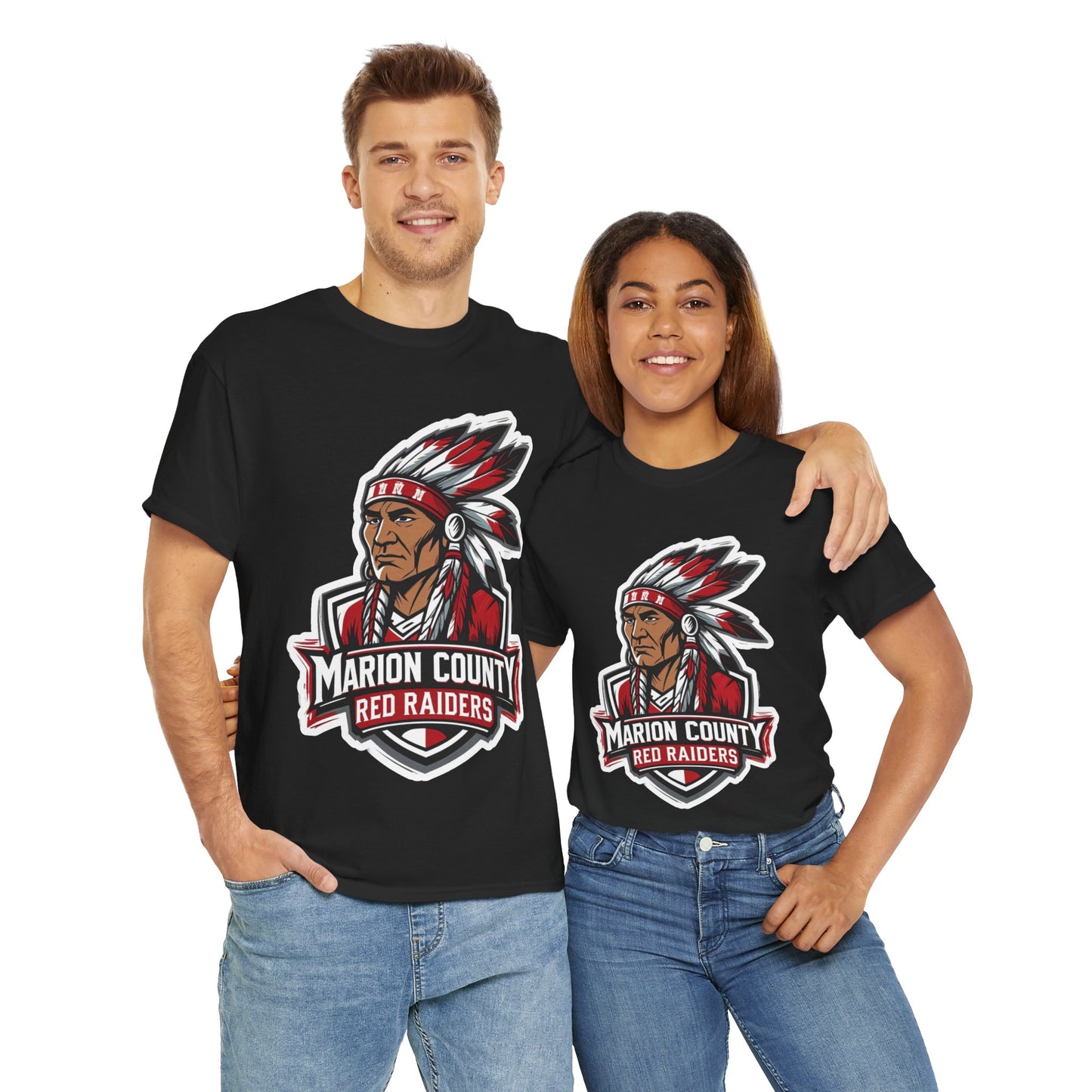 Adult Tee \ Marion County Red Raiders \ MC2