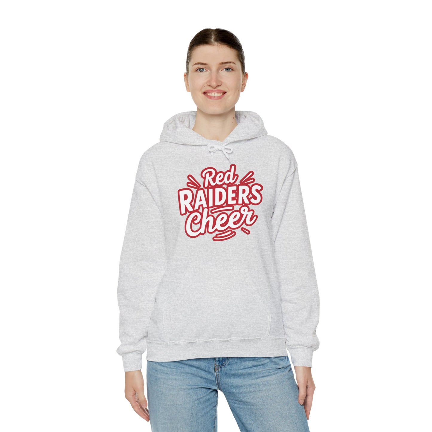 Adult Hooded Sweatshirt \ Marion County Red Raiders Cheer \ MCC1