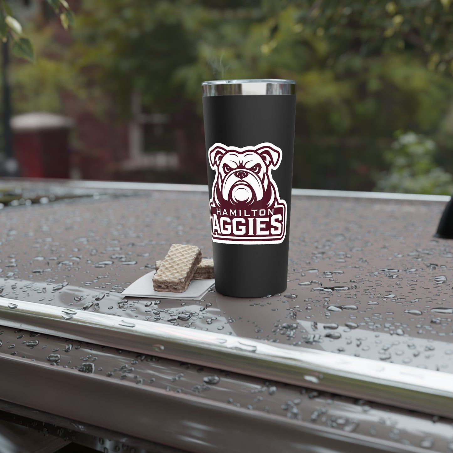 22oz Copper Insulated Tumbler \ Hamilton Aggies \ HA4