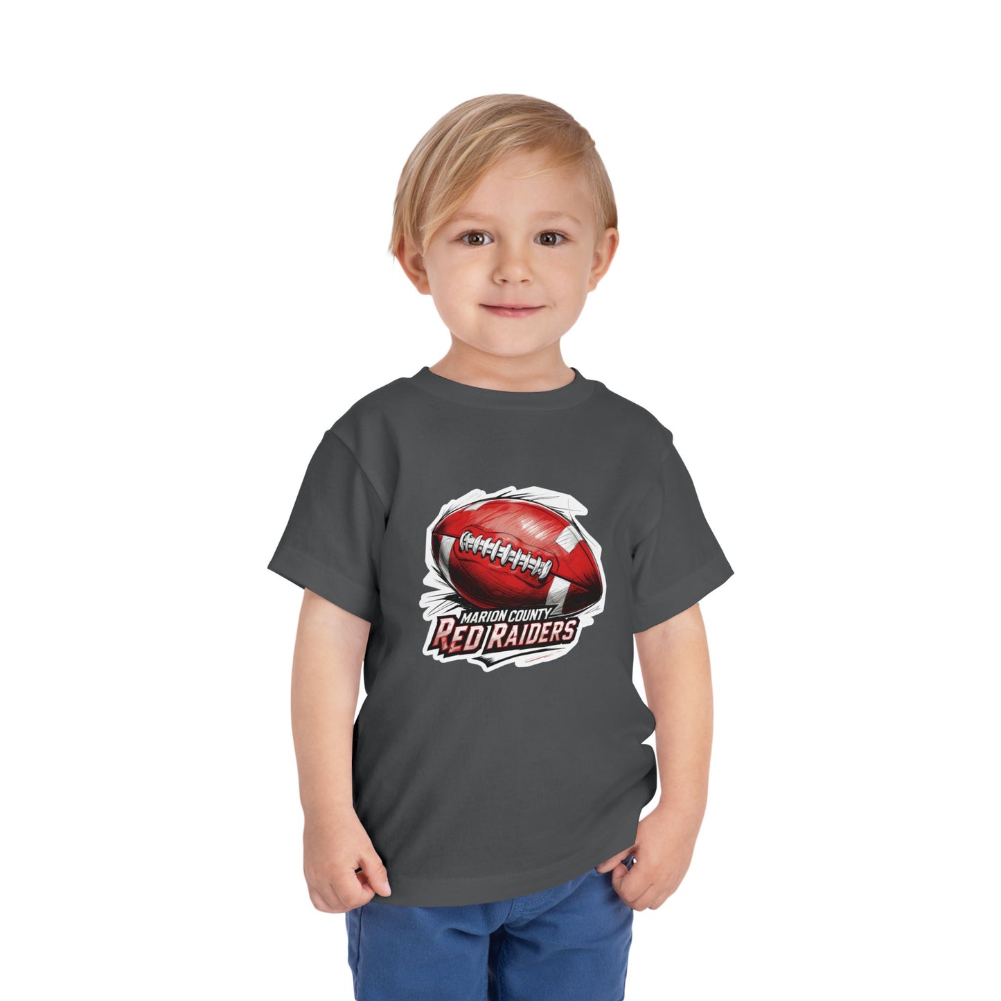 Toddler Tee \ Marion County Red Raiders Football \ MCF1