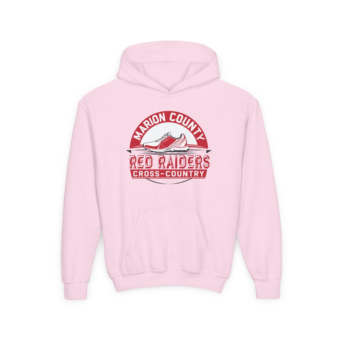 Youth Hoodie Sweatshirt \ Marion County Red Raiders Cross-Country \ MCCC1