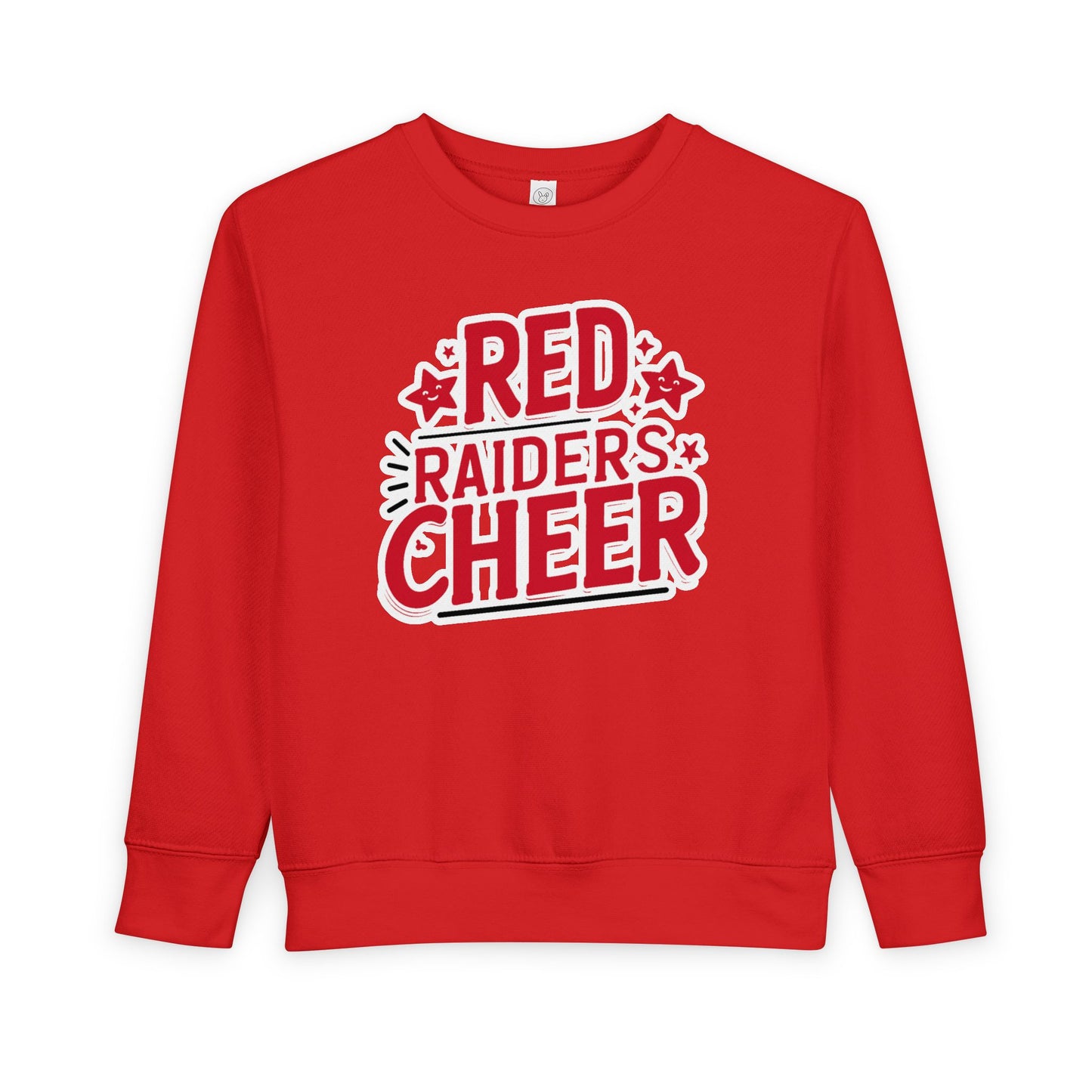 Toddler Crewneck Sweatshirt \ Marion County Red Raiders Cheer \ MCC2