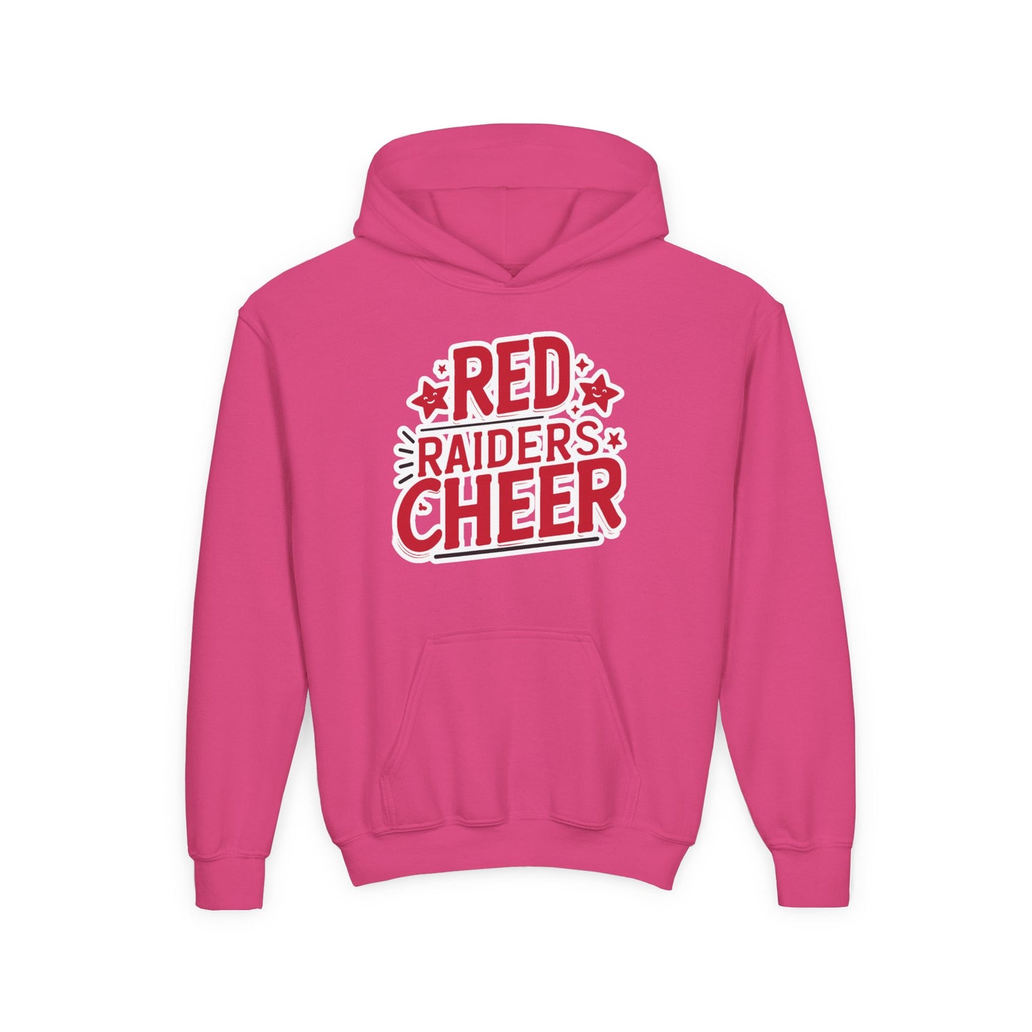Youth Hoodie Sweatshirt \ Marion County Red Raiders Cheer \ MCC2