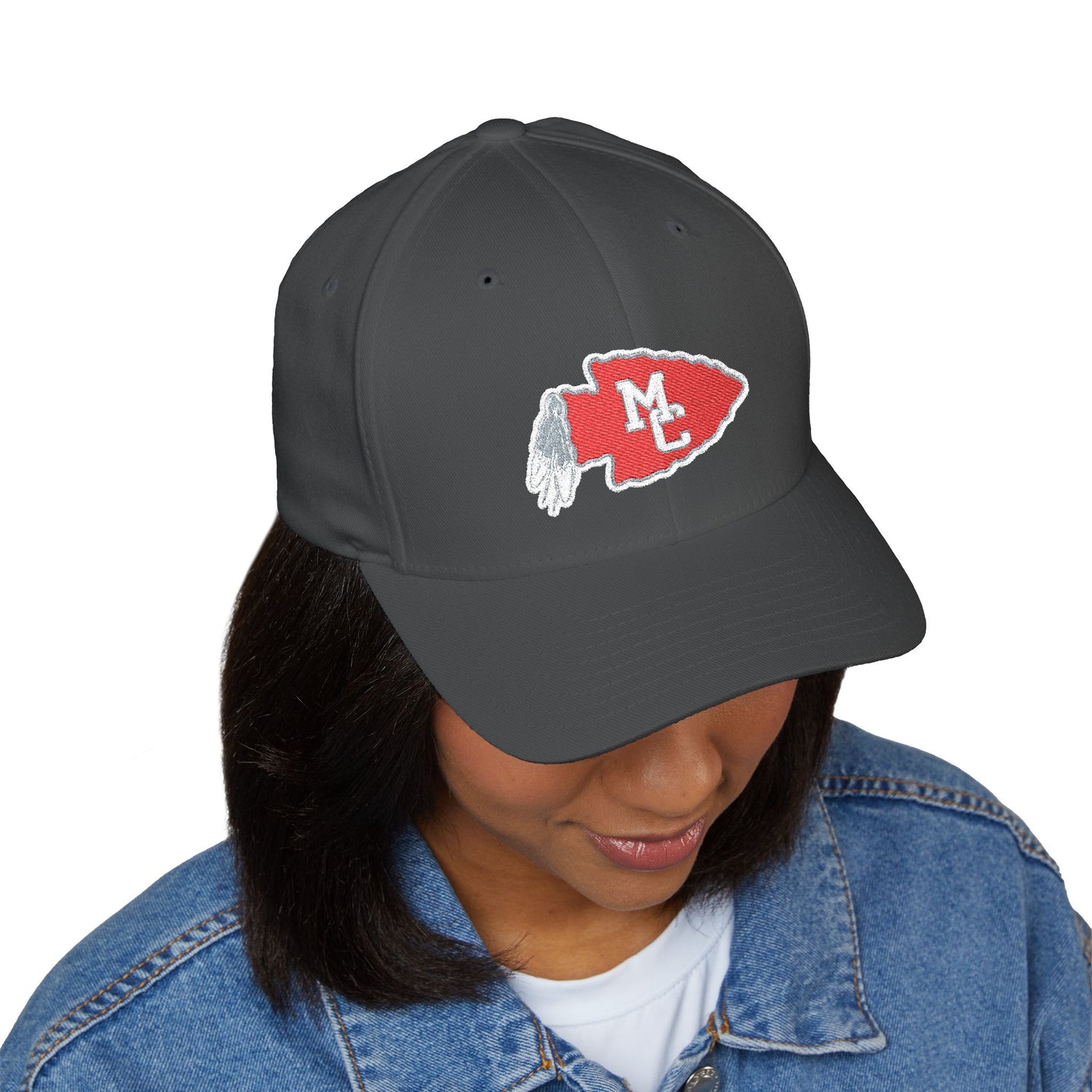 Closed-Back Structured Cap \ Marion County Red Raiders \ MCCBCD1