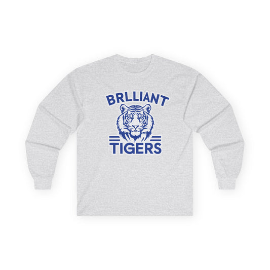 Adult Long Sleeve Tee \ Brilliant Tigers \ BT1