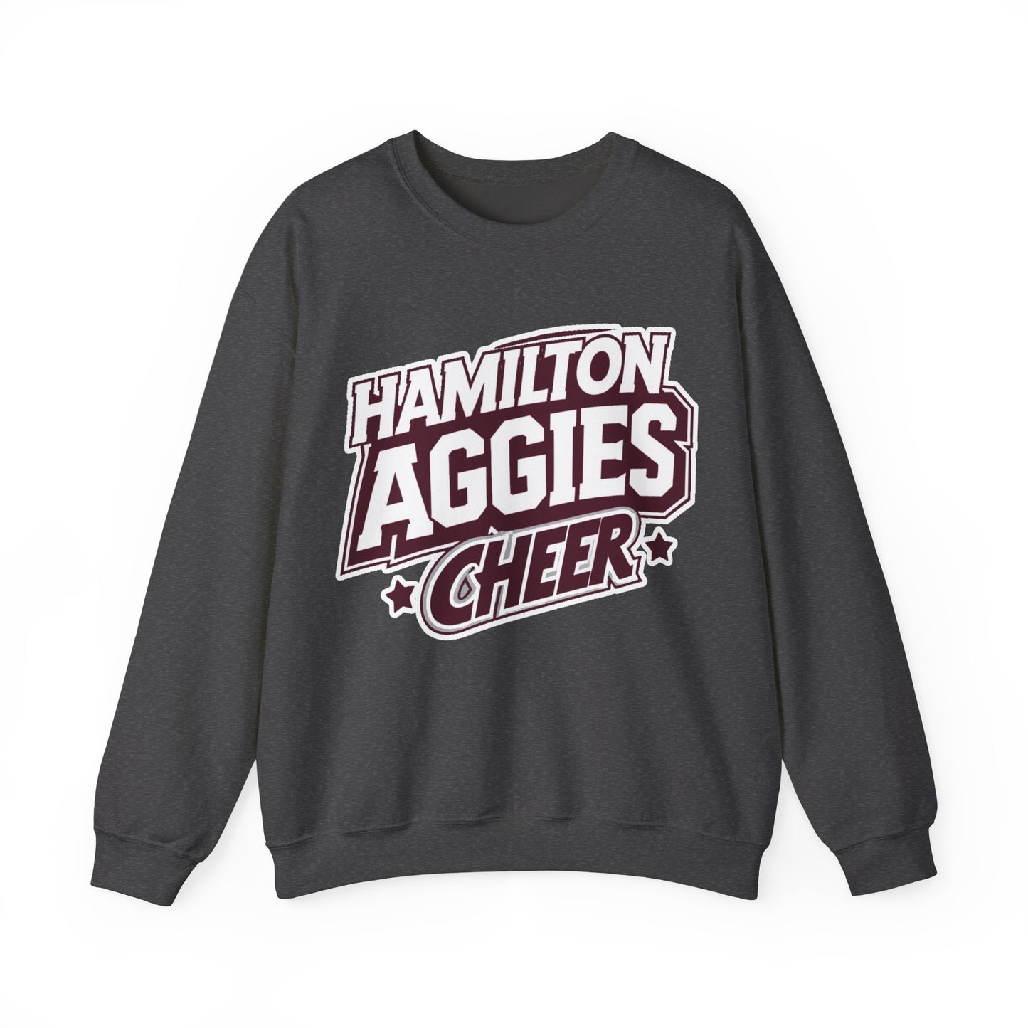 Adult Crewneck Sweatshirt \ Hamilton Aggies Cheer \ HAC1