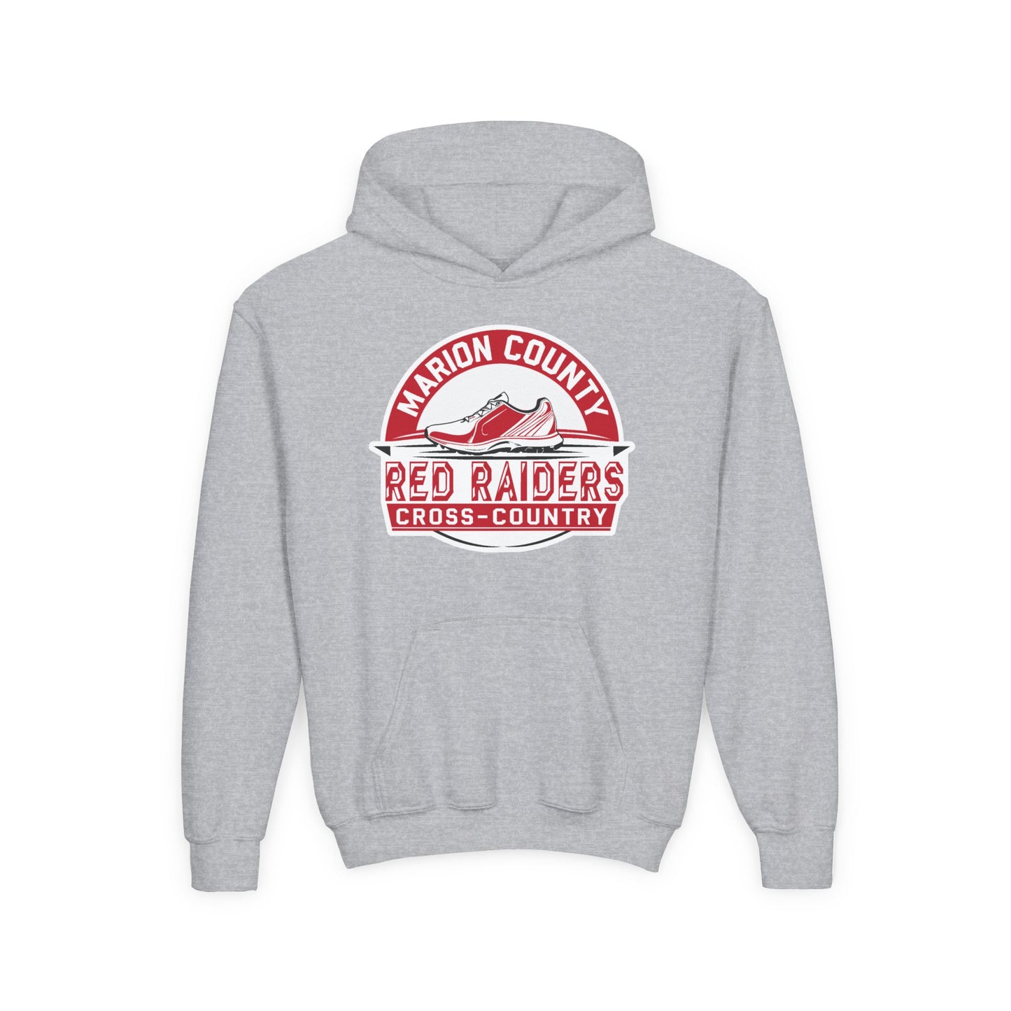 Youth Hoodie Sweatshirt \ Marion County Red Raiders Cross-Country \ MCCC1