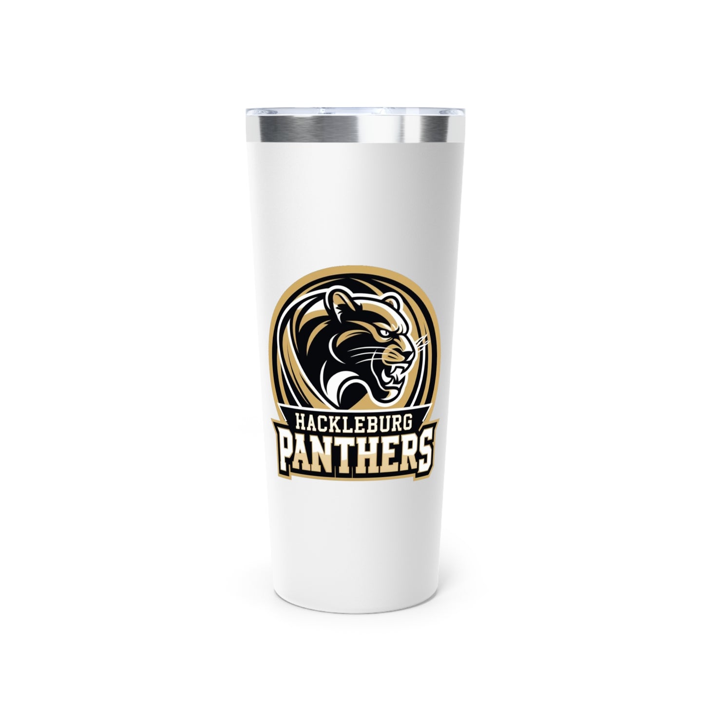 22oz Copper Insulated Tumbler \ Hackleburg Panthers \ HP2
