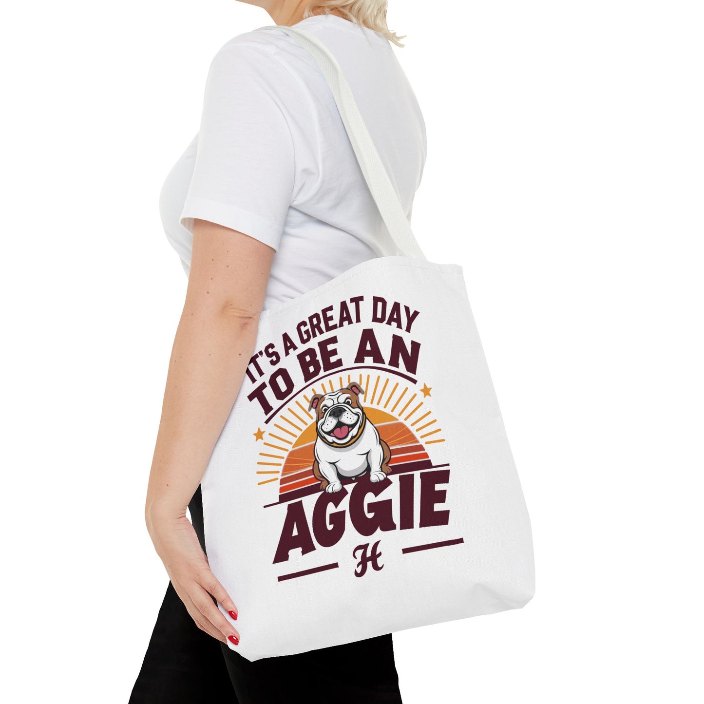 Tote Bag \ It's a Great Day to be an Aggie! \ GDA2